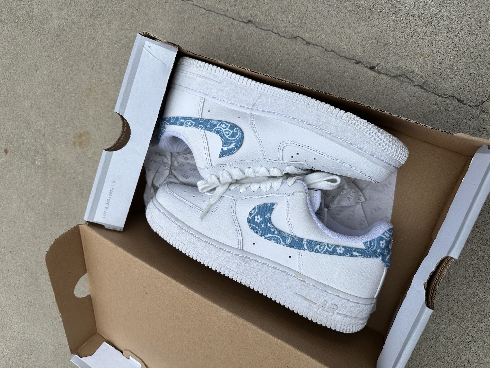 Nike Air Force 1 Paisley