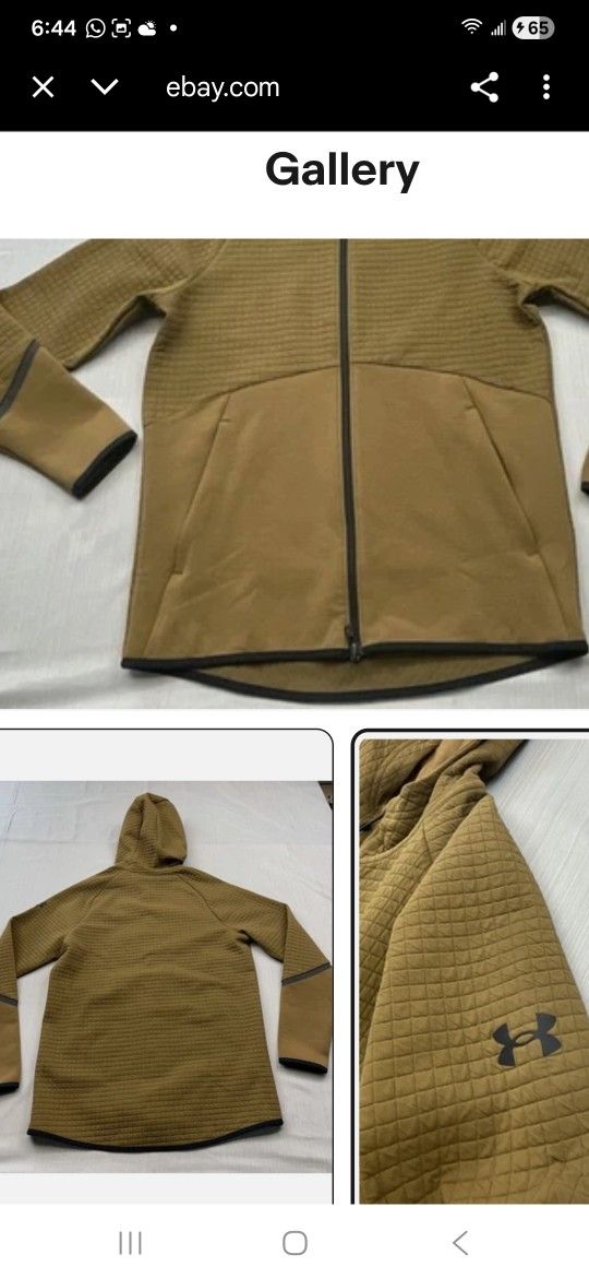 Under Armour Mens Unstoppable Hoodie Sweatshirt