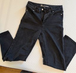 VINTAGE No Boundaries  Weathered Black  Jeans Denim Faded Black SIZE 6