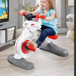 Fisher Price Think & Learn Smart Cycle For Ages 3-6. Interactive Games For Toddler To Kids. Pedaling For Math And Racing Games Fun Exercise  Bluetooth