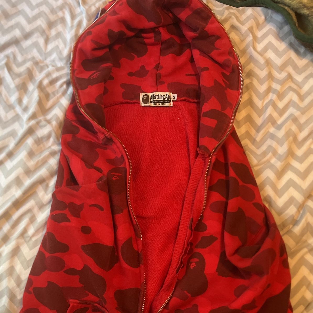 Bape Jacket No Zipper 