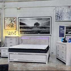 5 PC QUEEN BED SET 