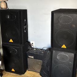 4 Behringer Speakers (can Be Bought Individually)