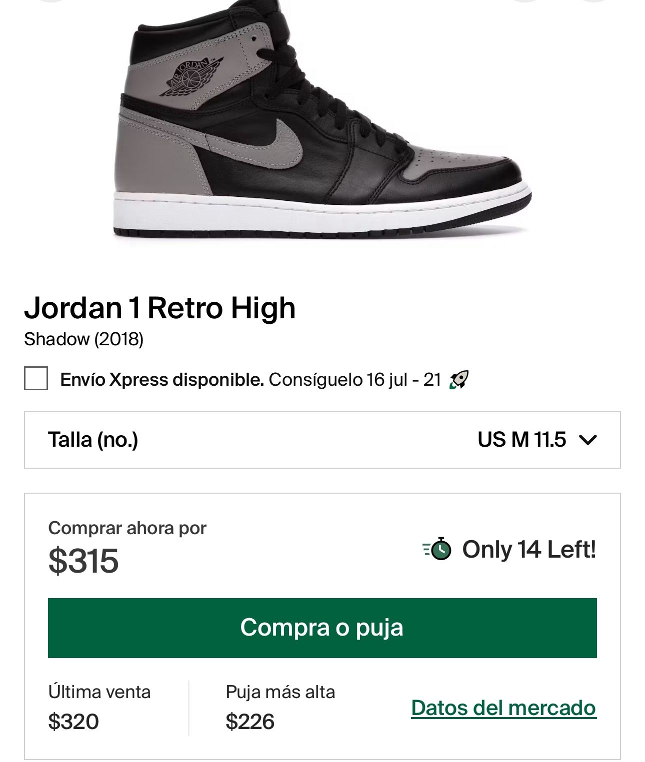 Jordan 1 Retro High OG