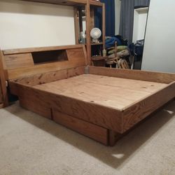 California king size frame for sale with Headboard.