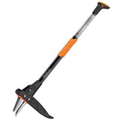 Tacklife Weeded Tool,Innovative Automatic Spring Device 39 Inch Stand