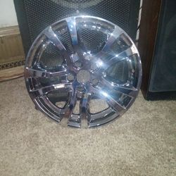 4 18 Inch Chevrolet 5 Lug Hub Caps Chrome