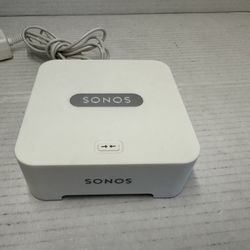Sonos Bridge Wireless Streaming HiFi System Ethernet Switch Network, Cord included
