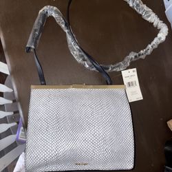 Nine West Women's Navy Blue Handbag Blue Purse