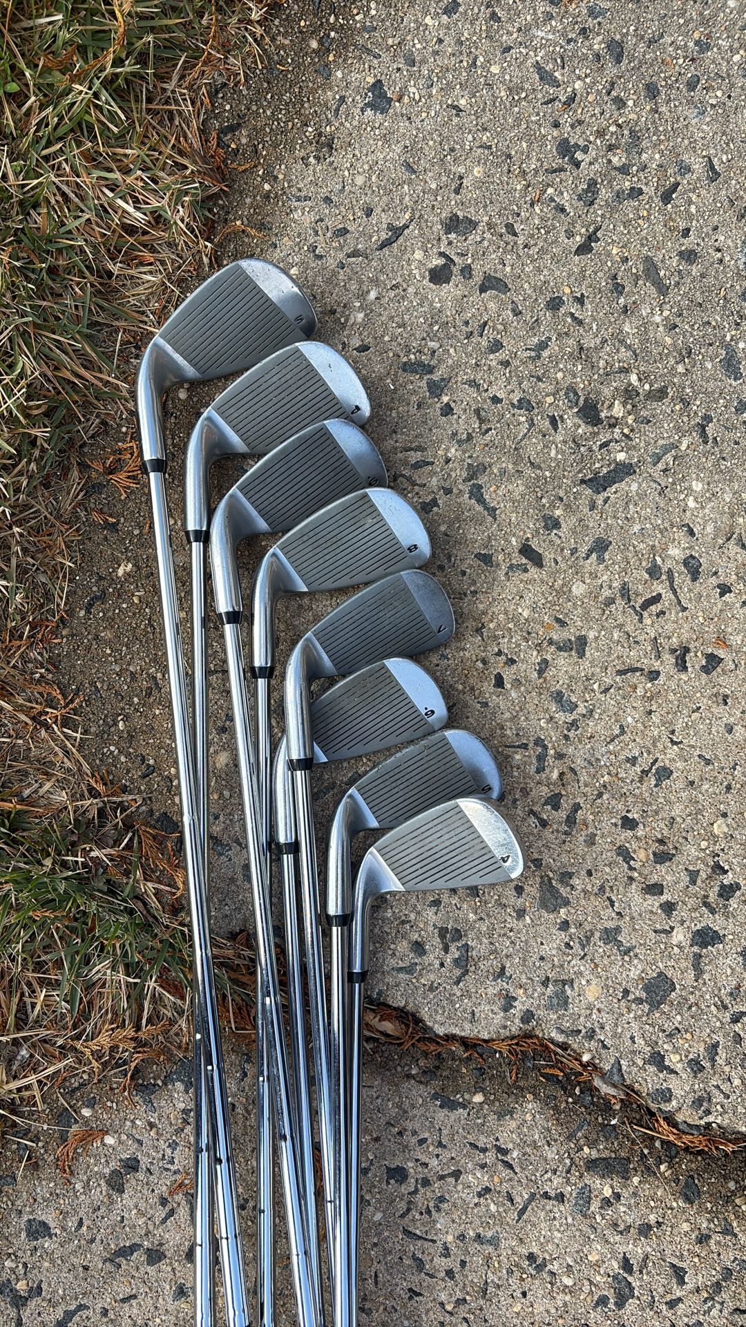 Golf clubs Full Set Sand wedge Through Four Iron And Putter Pitching Wedge Bag Brand New Pull Cart