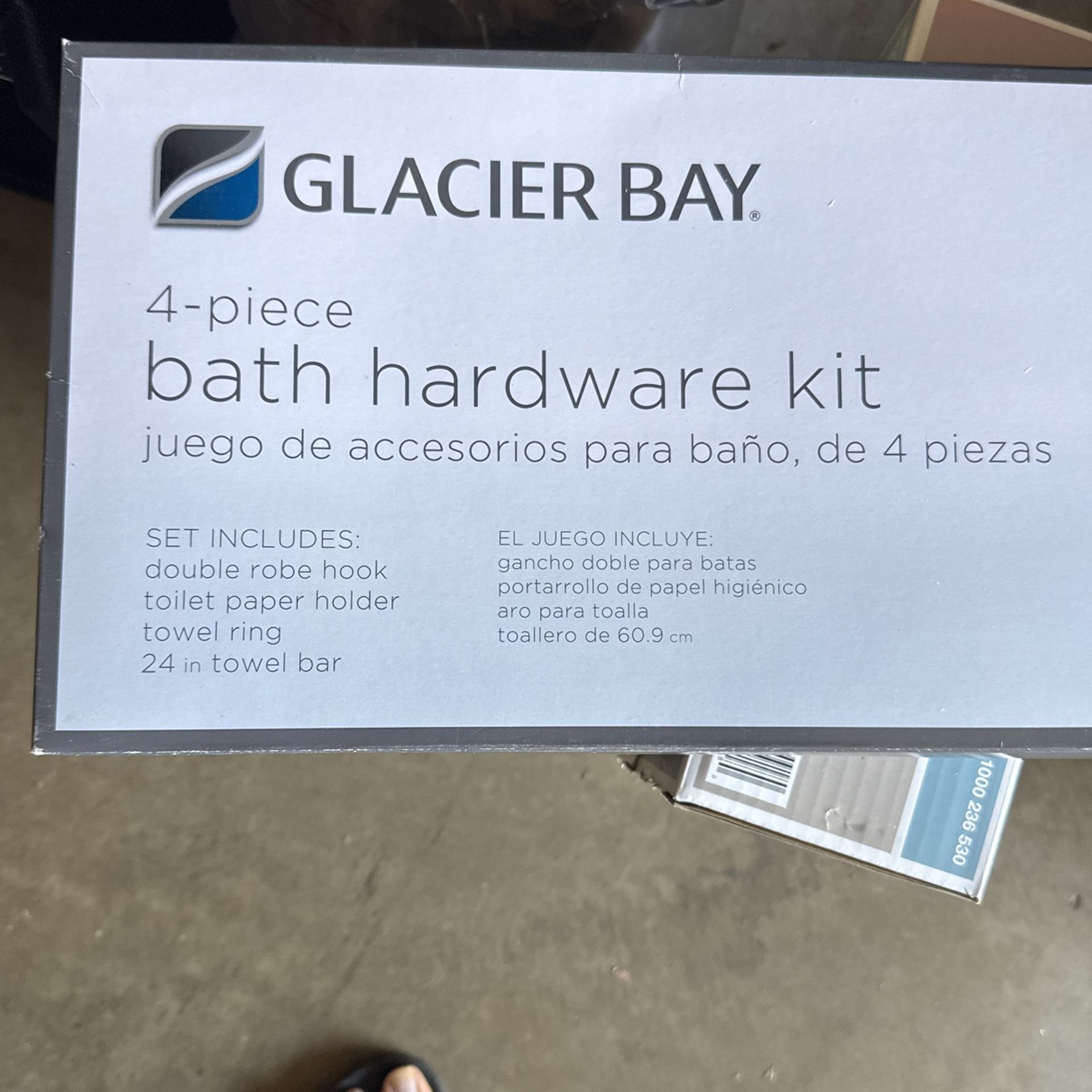 Bath Hardware Kit 4-piece