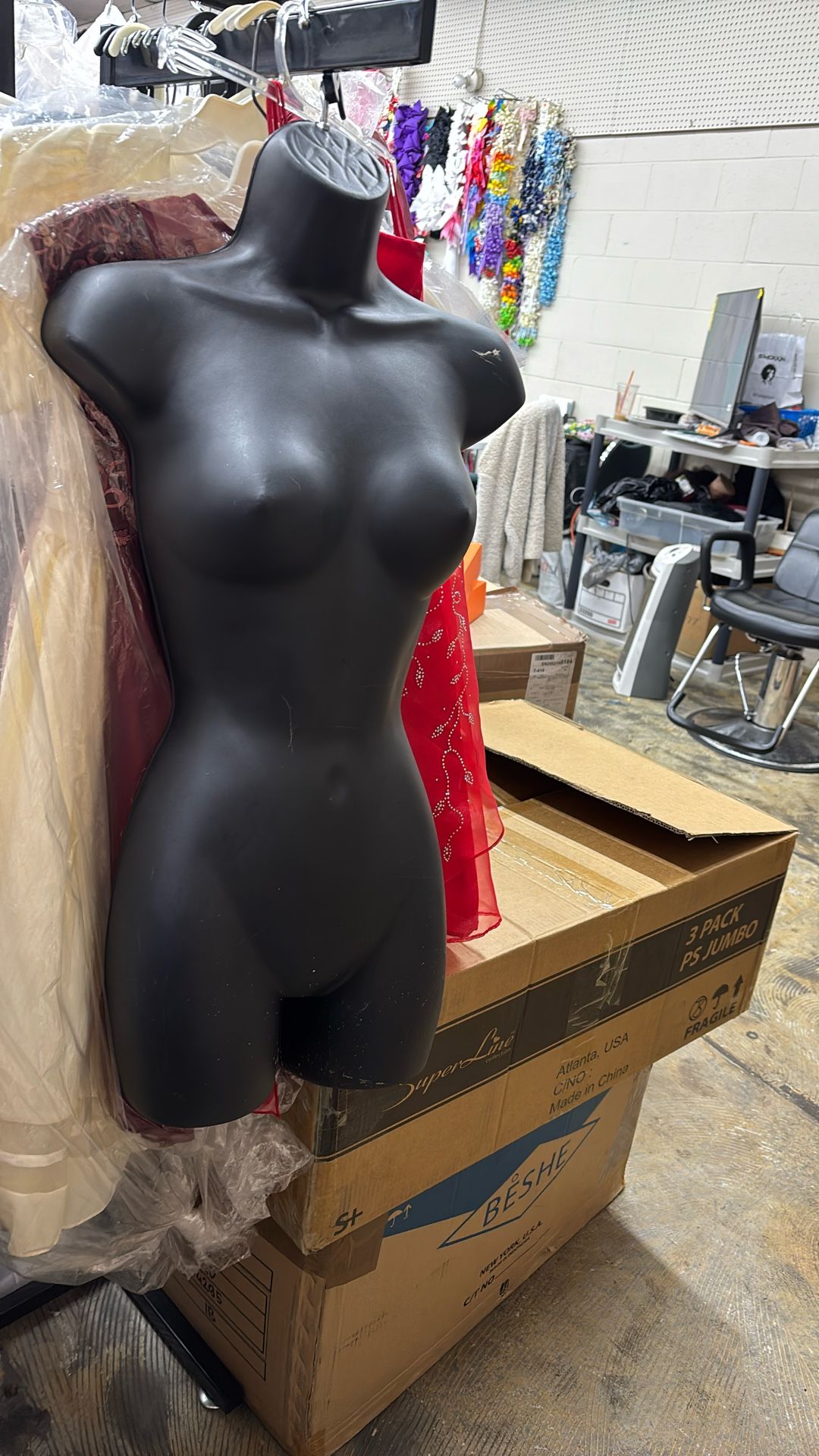 Plastic Clothing Displays