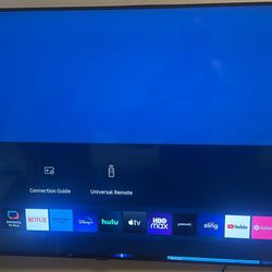 65” Samsung Tv With Wall Mount Included. And Free Pc Monitor And Fire stick