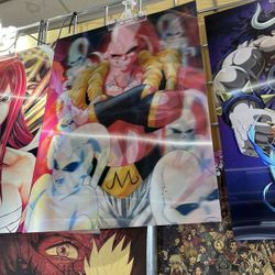 3D Anime Poster 11.6" x 15.5", Holographic Poster, dragon ball Z 3D poster 