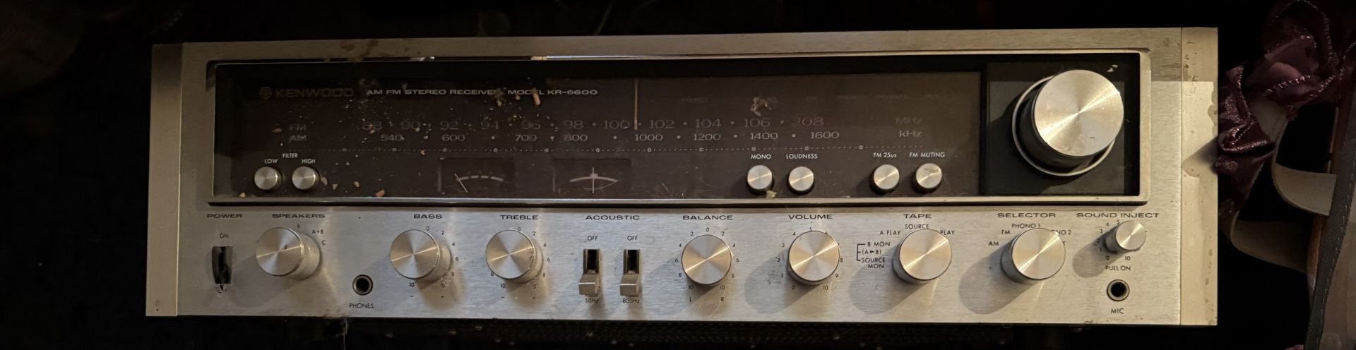 Full Working Vintage Kenwood Receiver
