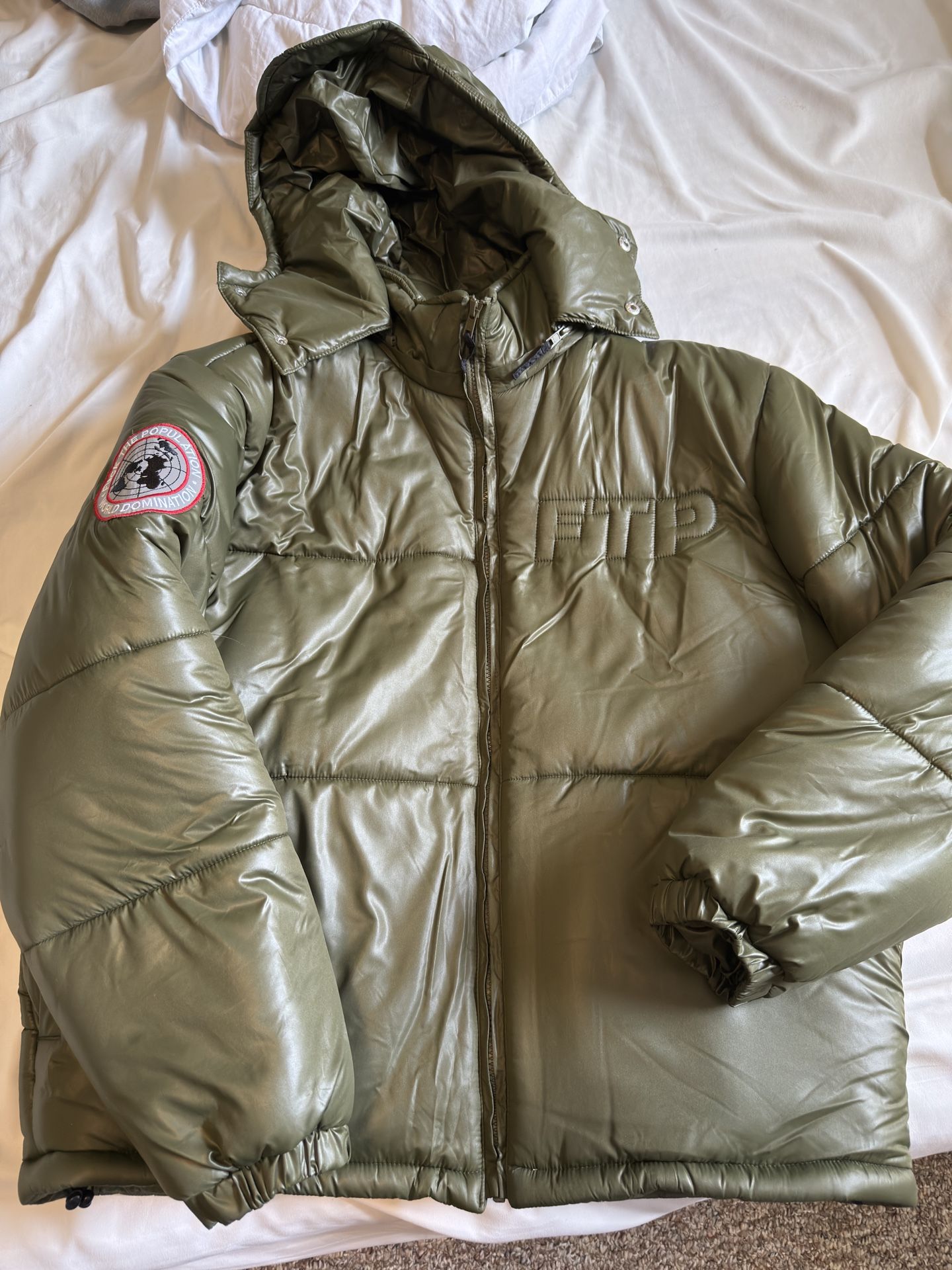 FTP Puffer jacket Sz XL