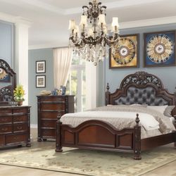 4 Pc Queen Bedroom Set