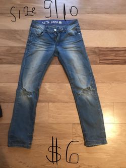Boy jeans size 9/10 $6