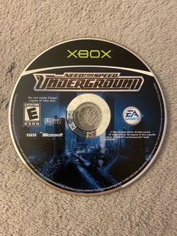 Need For Speed Underground Original Xbox Video Game EA Games Disc Only