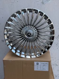 Brand New 20” Mercedes Maybach Style Wheels 20x8.5/20x9.5 Staggered 5x112 ET36/43 Fits S E CLS Class