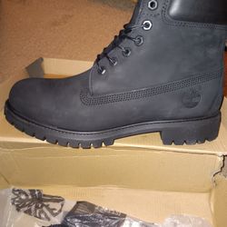 Black Timberland 9 1/2