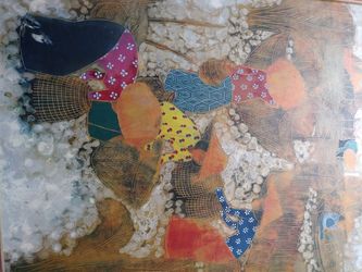 Oriental painting signed by artist