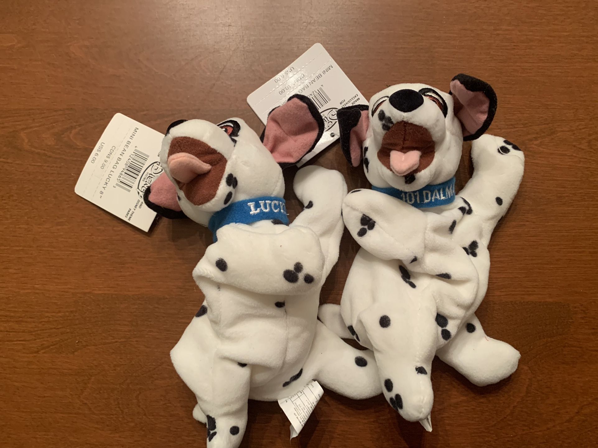 Disney Dalmations Mini Bean Bags