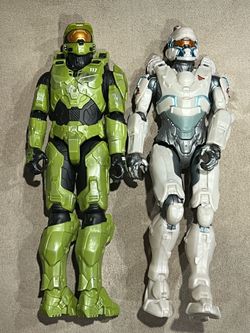 Halo master chief 12” Spartan Tanaka Action Figure HALO lot