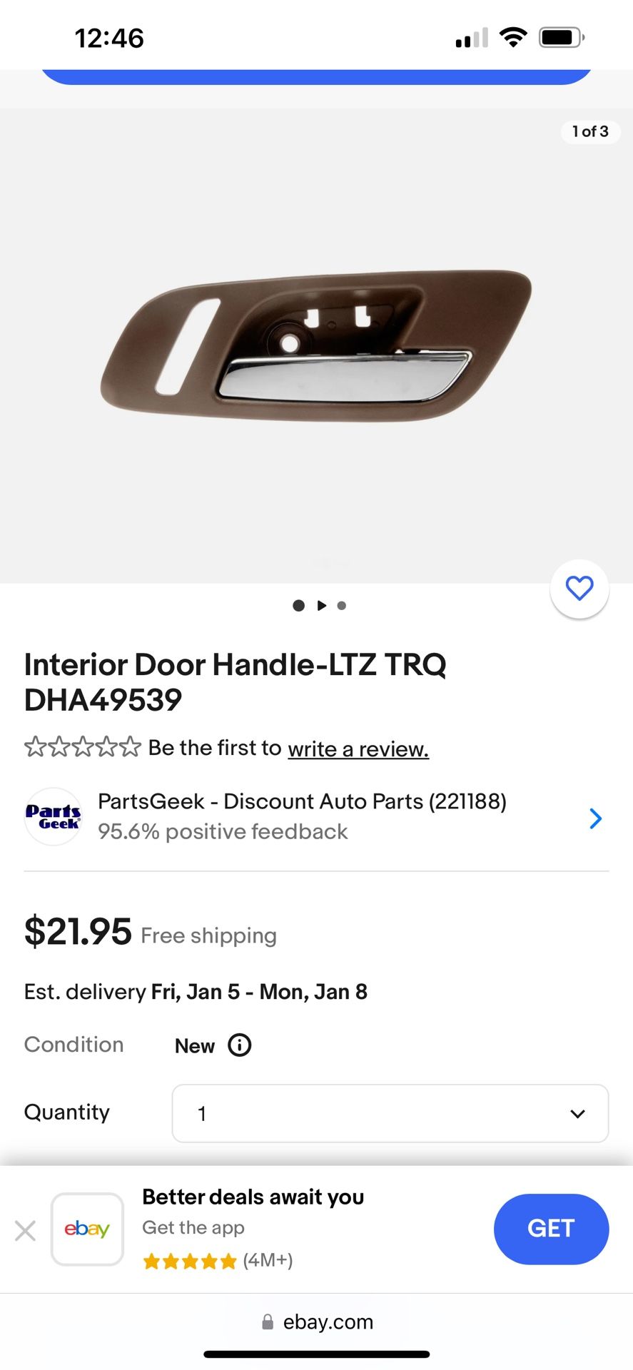 Interior Door Handle For Chevy 