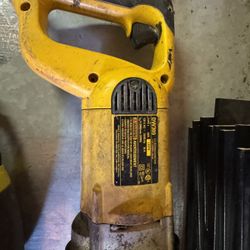 Dewalt wired, electric chainsaw, tool equipment