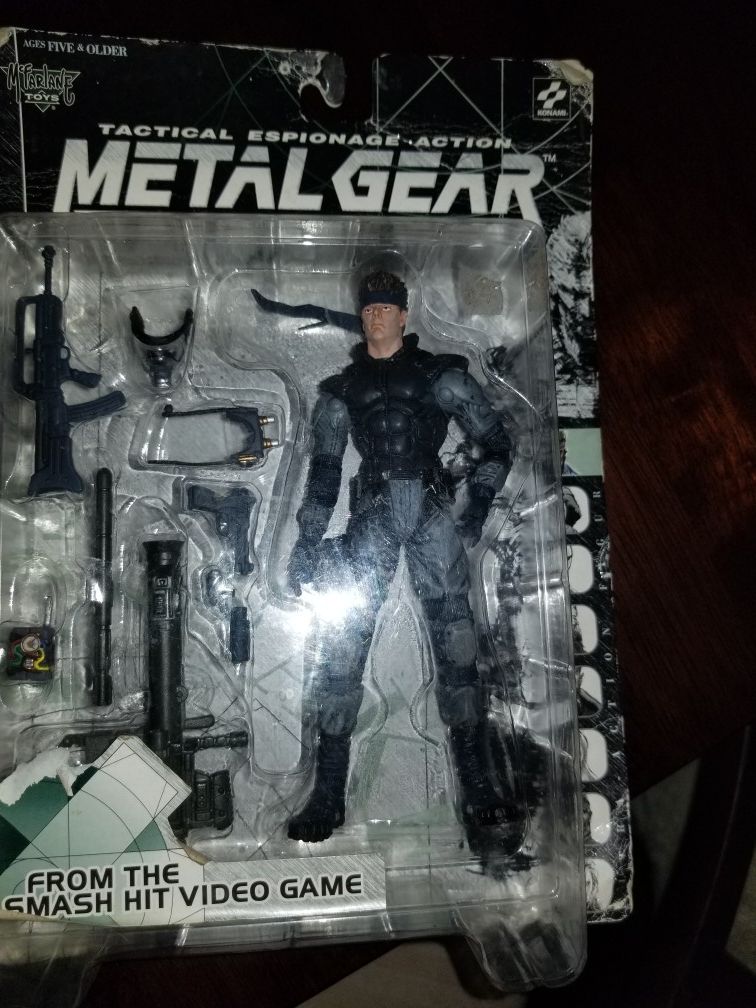1996! Original solid snake toy!!