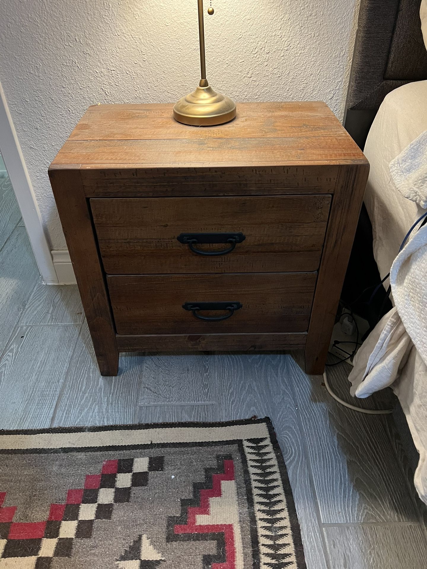 Rooms To Go Palm Grove Brown Nightstand