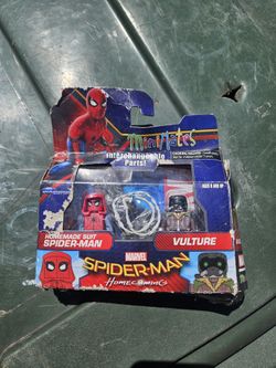 Marvel Minimates Spider-Man Homecoming Homemade Suit Spidey & Vulture Diamond