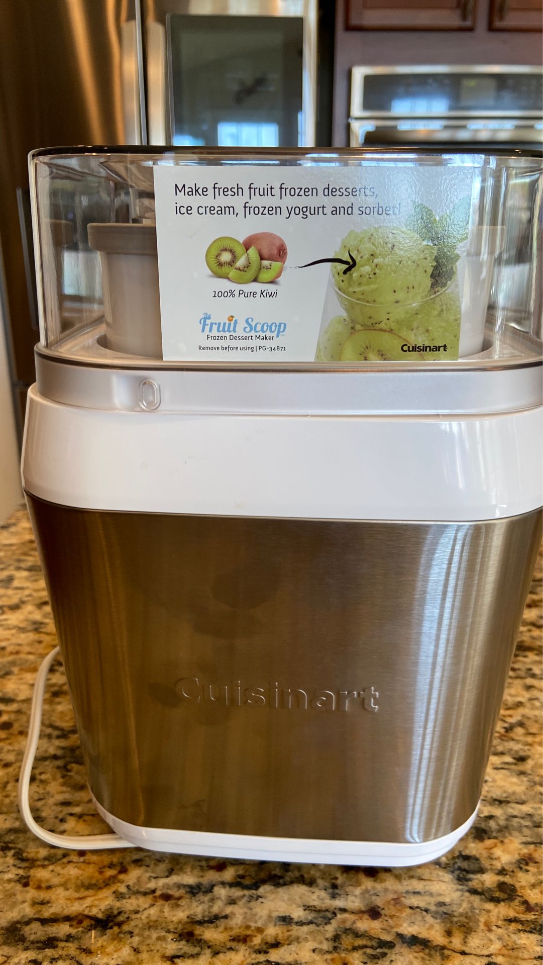 Ice Cream Maker Cuisinart Only used once