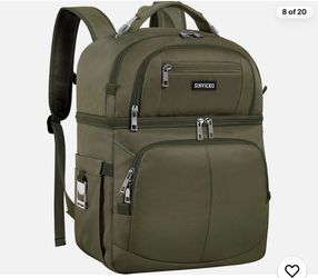 Insulated cooler backpack