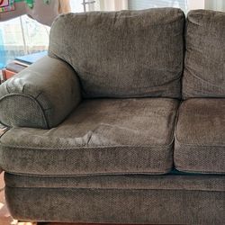Love Seat, Sage Green, Great Condition 