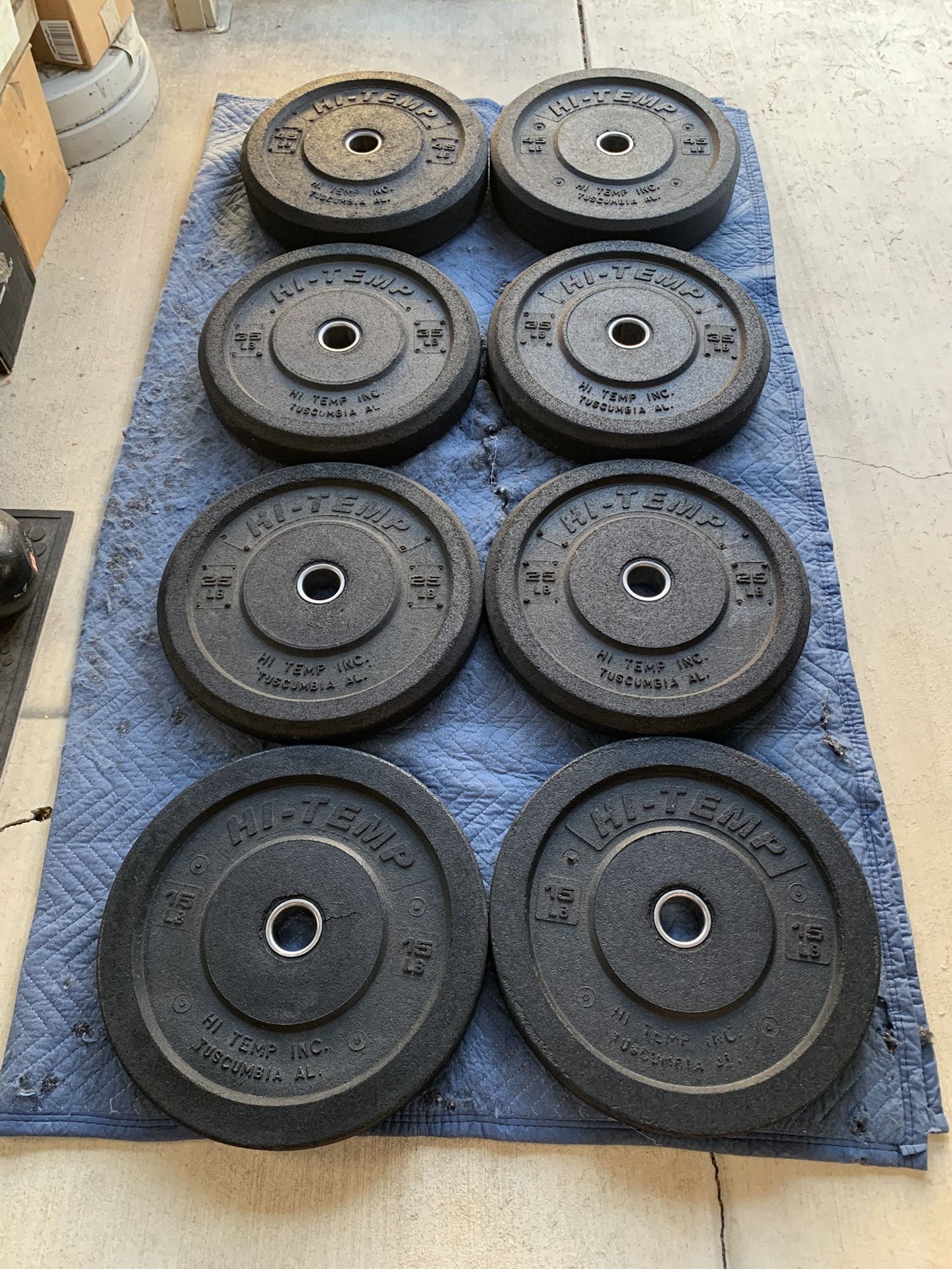 Bumper Weights $1LBS “FIRM”