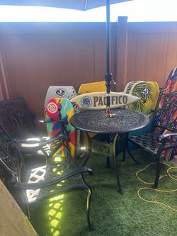 Outdoor patio set