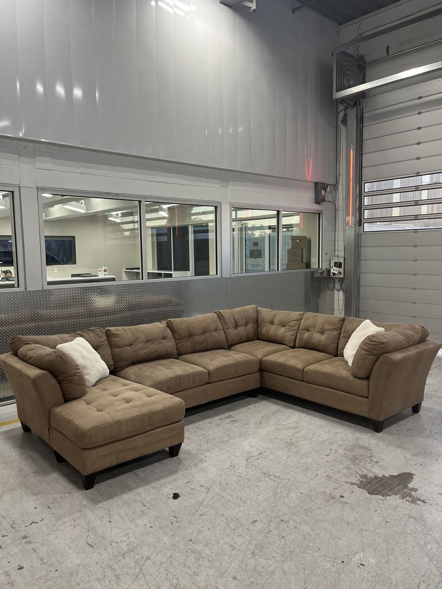 Brown Sectional