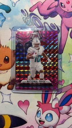 Tyreek Hill Mosaic National Pride Trading Card