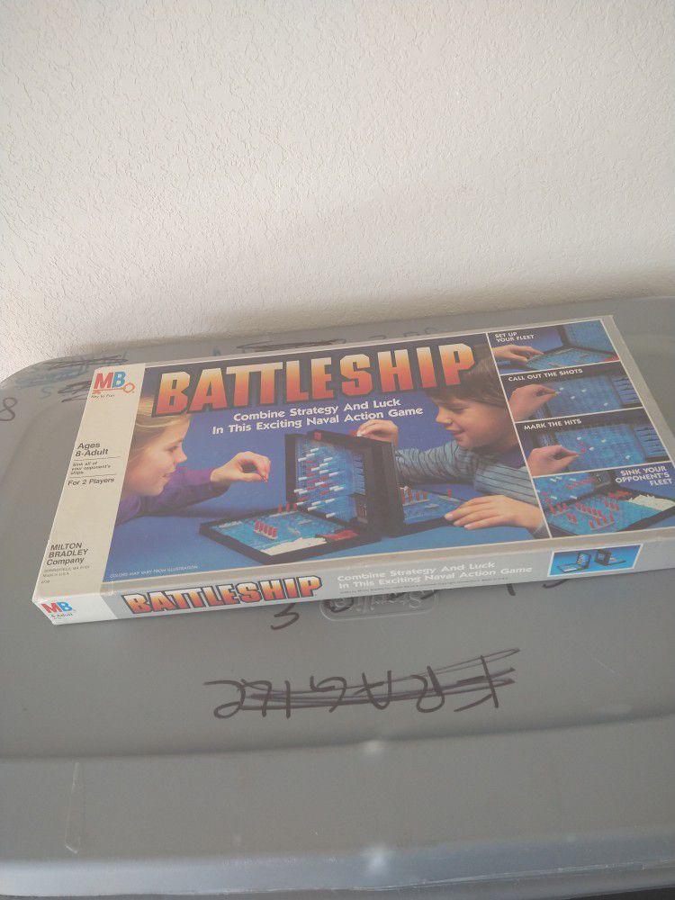 Battleship 1884 Board Game