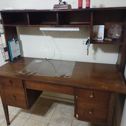 Antique Desk W/ Hudge