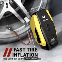 Portable 12V DC Tire Inflator Pump