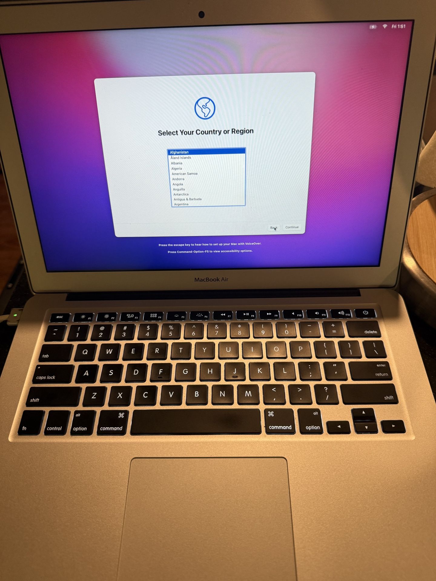 2017 Apple Macbook Air