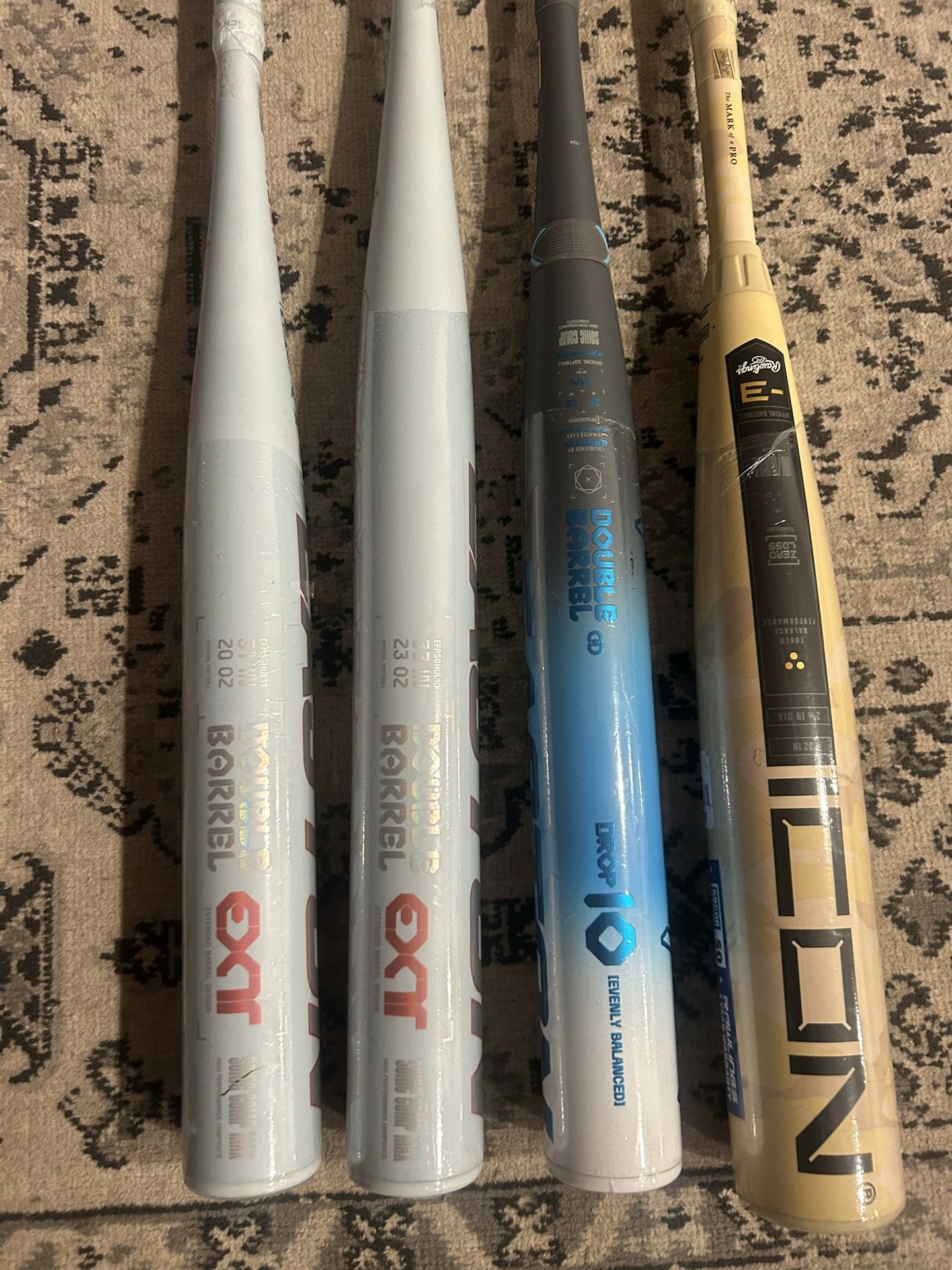 Brand new softball And Baseball Bats