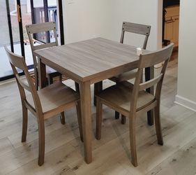 Dining Table Set With 4 Chairs - Brand New With Tags
