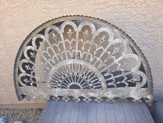 Decorative Metal Semicircle Arch Wall Panel