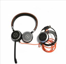 Jabra headset - Dongle, USB cable, headset and case