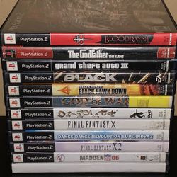 PlayStation 2 Video Games PS2 Great Titles For Sale