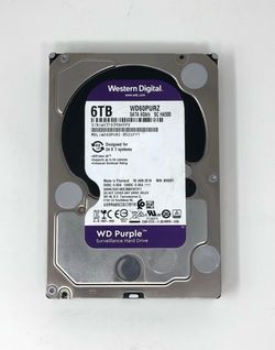 Two 6TB Western Digital Purple hard drives $150 Firm